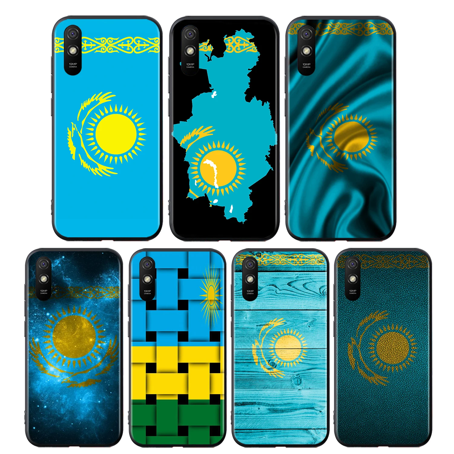 

Kazakhstan Flag Silicone Cover For Xiaomi Redmi 10 9 9T 9C 8 7 6 Pro 9AT 9A 8A 7A 6A S2 GO 5 5A 4X Plus Phone Case