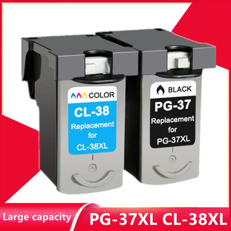 Совместимый чернильный картридж для принтера Canon PG37 CL38 PG 37 CL 38 PIXMA MP140 MP190 MP210 MP220 MP420