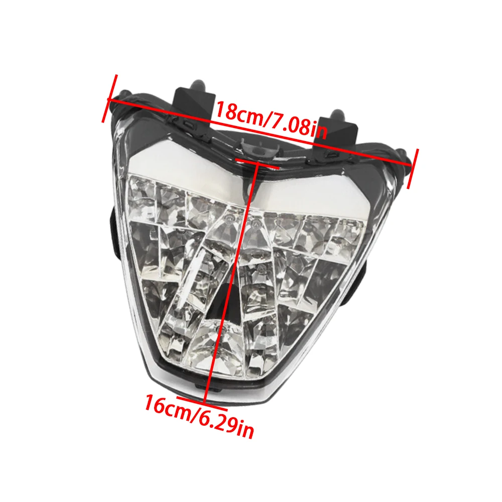 Задний светодиодный сигнал для мотоцикла Встроенный тормозной поворота HONDA CBR