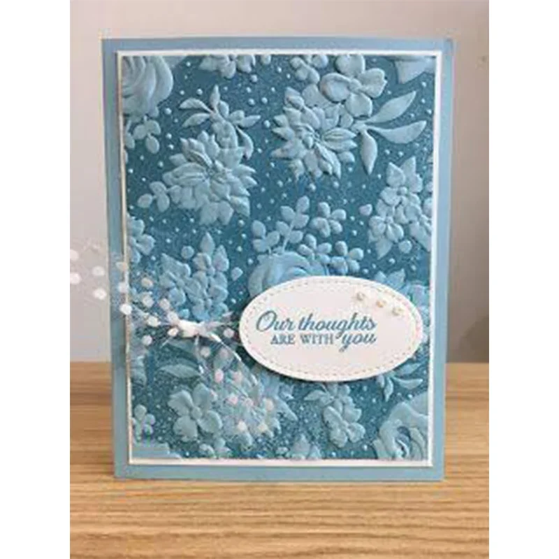 Папка с 3d тиснением в деревенском стиле Huaben