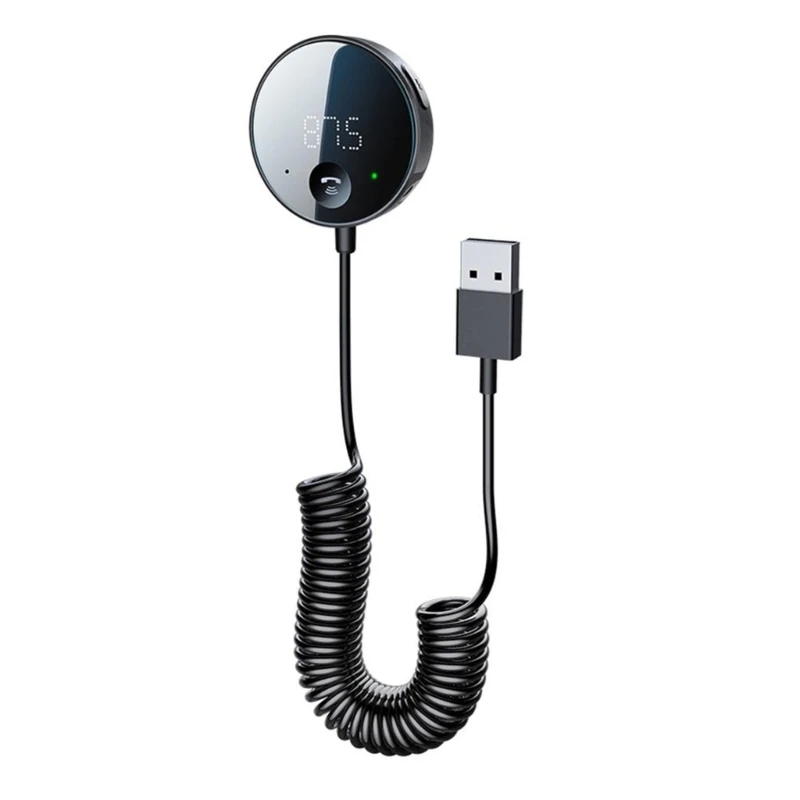 

Беспроводной Handfree вызов Bluetooth-совместимый автомобильный MP3 AUX аудио музыкальный плеер приемник адаптер портативный для