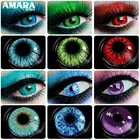 AMARA 2 шт. Косплей Аниме фотоаксессуары для глаз серии AYY макияж Шаринган красота контактные линзы для глаз Косметика цветные линзы для глаз
