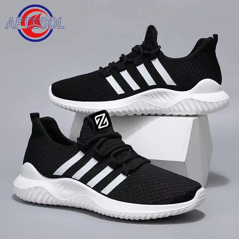 

APTESOL Summer Outdoor Men's Casual Sneakers Breathable Lightweight Walking Tennis Sports Shoes for Men Casual Athletic Shoes