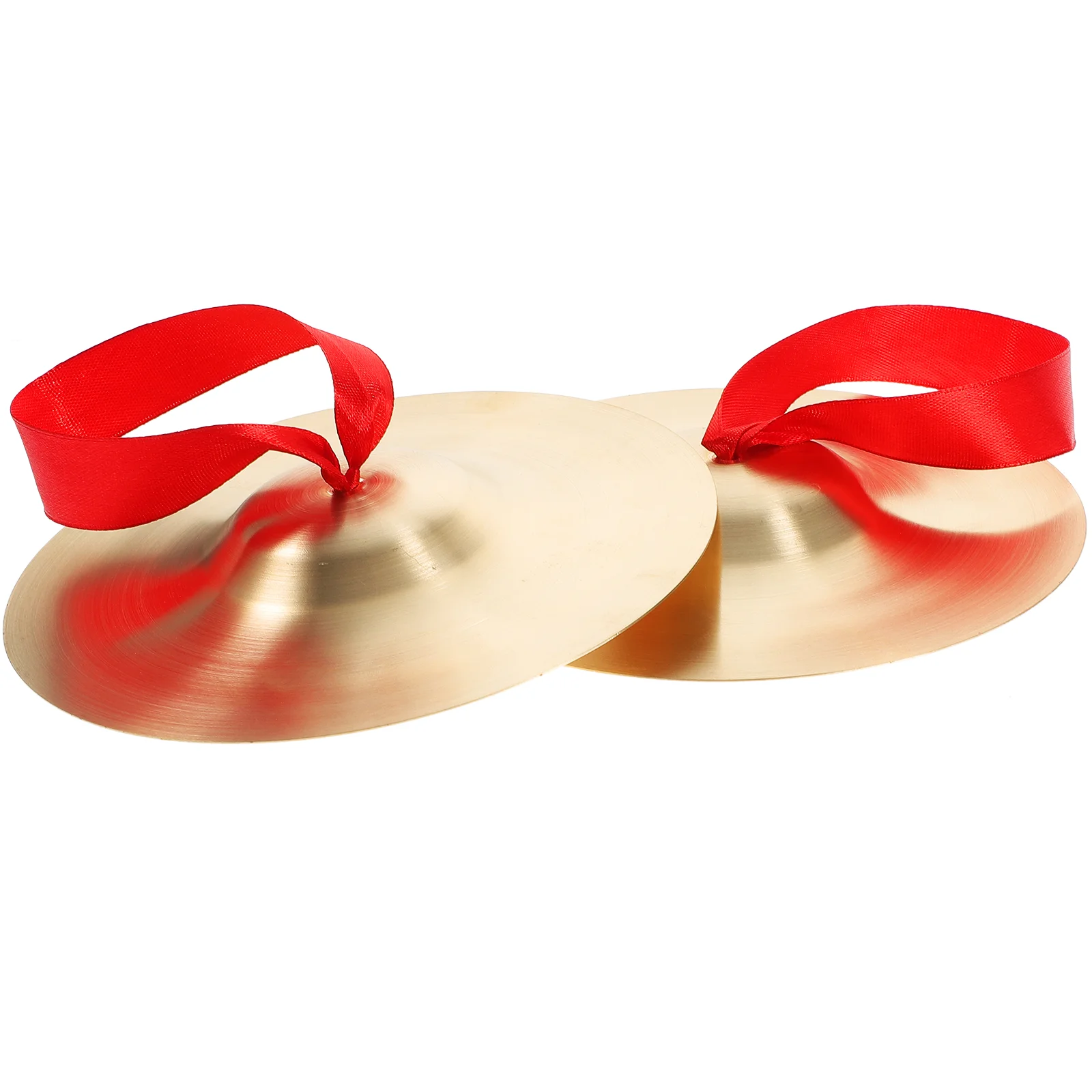 Music Copper Cymbal Child Percussion Instrument Cloth Small Cymbals for Finger Kids