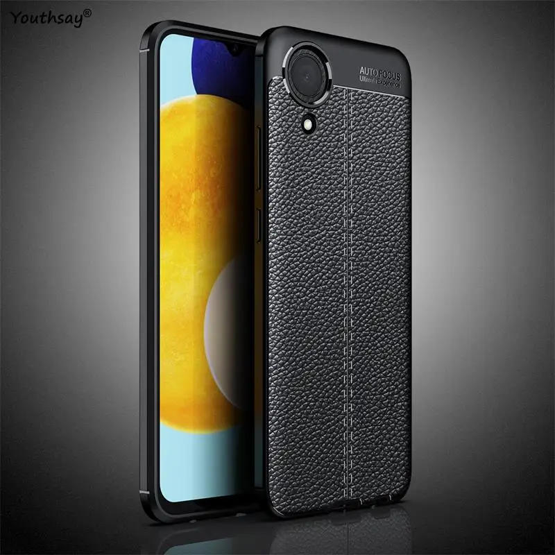 For Samsung Galaxy A03 Core Case For Samsung Galaxy A03 Core Cover TPU Soft Leather Phone Bumper For Samsung Galaxy A03 Core