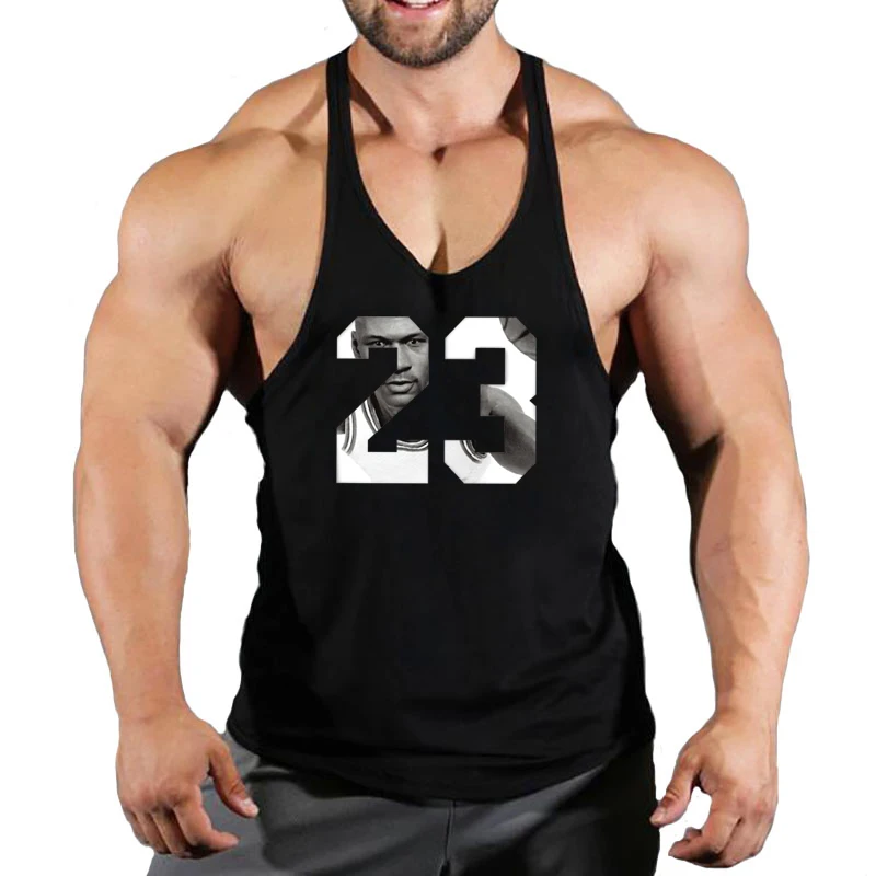 

Gyms Workout Sleeveless Shirt Stringer Tank Top Men Bodybuilding Clothing Fitness Mens Sportwear Vests Muscle Singlets