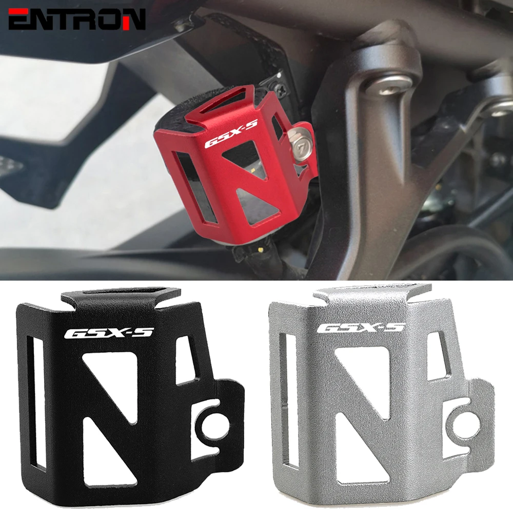 

For SUZUKI GSX-S 125 150 750 1000/F/ABS GSXS GSX-S125/750/1000 cnc Rear Brake Fluid Reservoir Cover Oil Cap Guard Protection