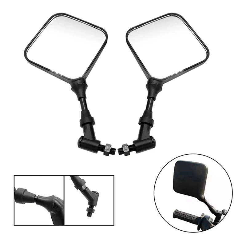 Боковые зеркала заднего вида для мотоциклов Suzuki DR 200 250 DR350 350 DRZ 400 650 DR650 2 шт.