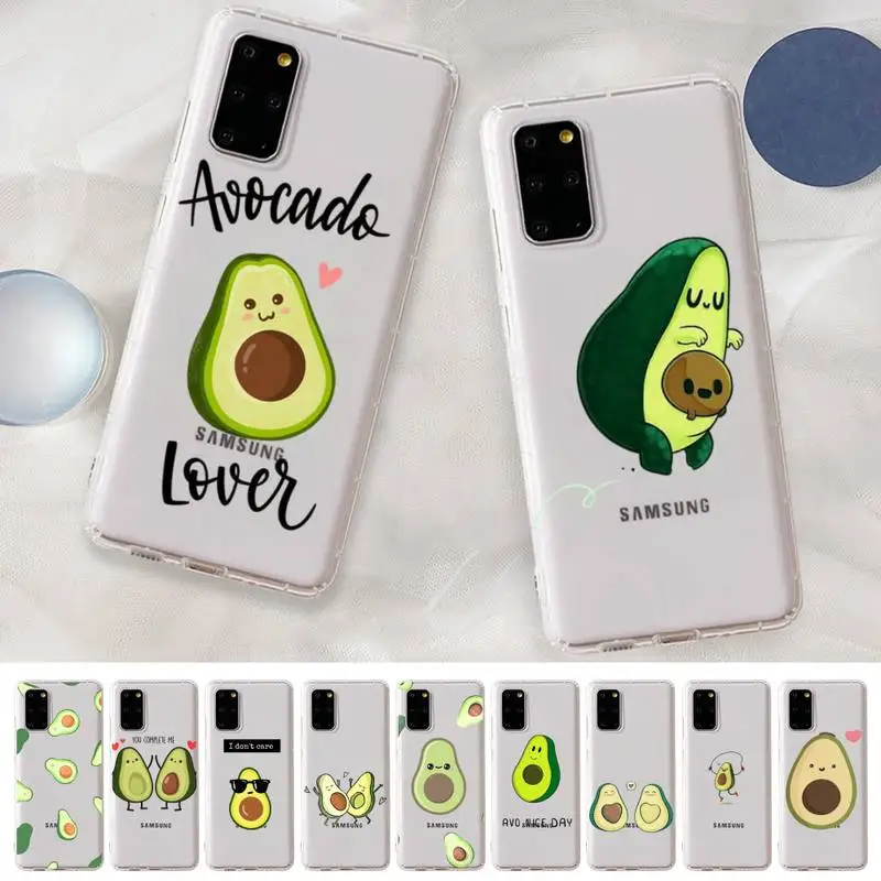 Yinuoda милый мультяшный чехол для телефона с авокадо Samsung A 10 20 30 50s 70 51 52 71 4g 12 31 21 S plus