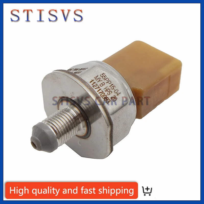 55PP15-04 Датчик давления топливной рампы для Audi A4 A5 A6 A7 A8 Q7 3.0 VW Golf Jetta Tiguan Touareg 03C 906051 C