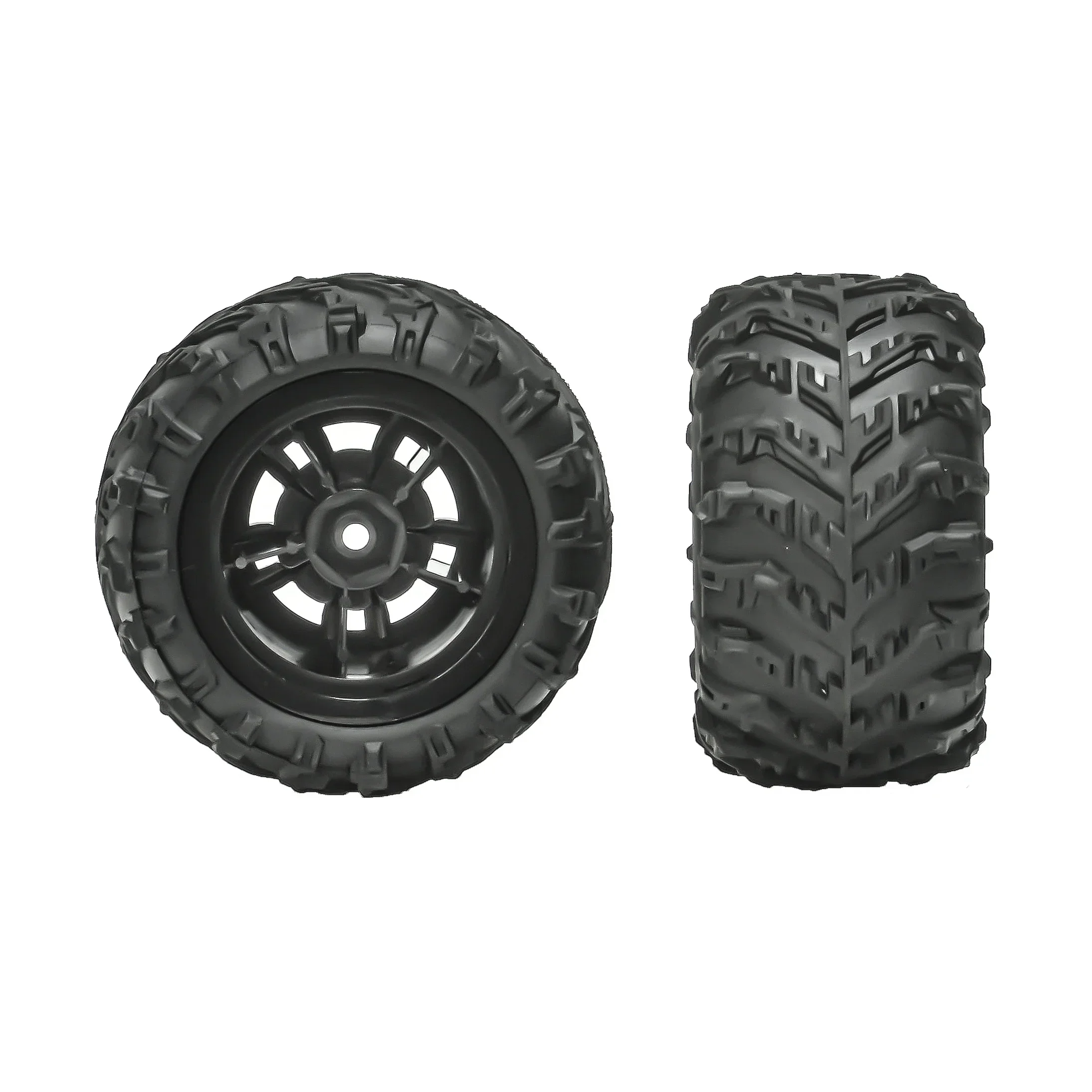 4 шт. 83 мм резиновая шина для SCY 16101 16102 16103 Pro MJX 16207 16208 16209 H16 1/16 радиоуправляемые