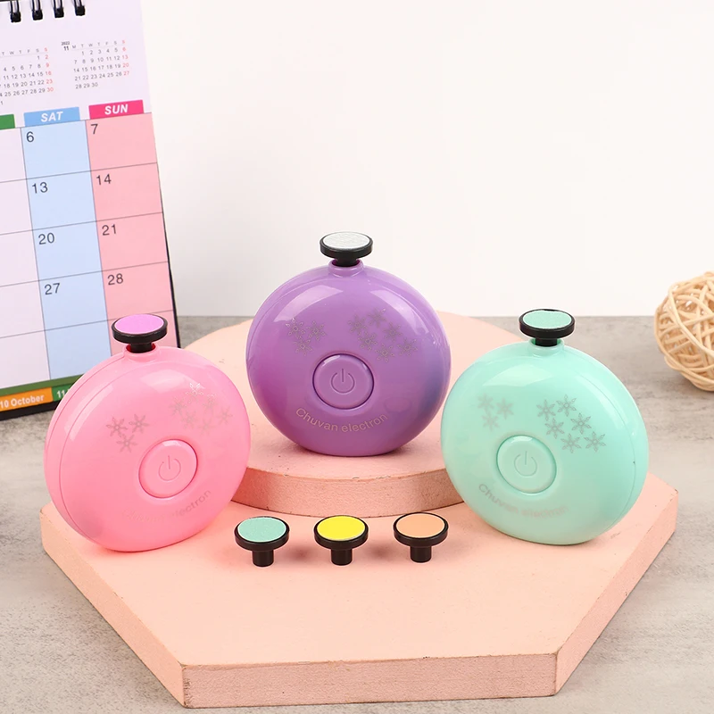 

Электрическая детская шлифовальная машинка для ногтей Маникюрный Инструмент детская шлифовальная машинка 6 шлифовальных головок уход за ребенком