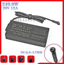 New  20V 12A 240W AC Adapter Laptop Charger For ASUS ROG 15 GX550LXS RTX2080 Power Supply ADP-240EB B 6.0 X 3.7mm