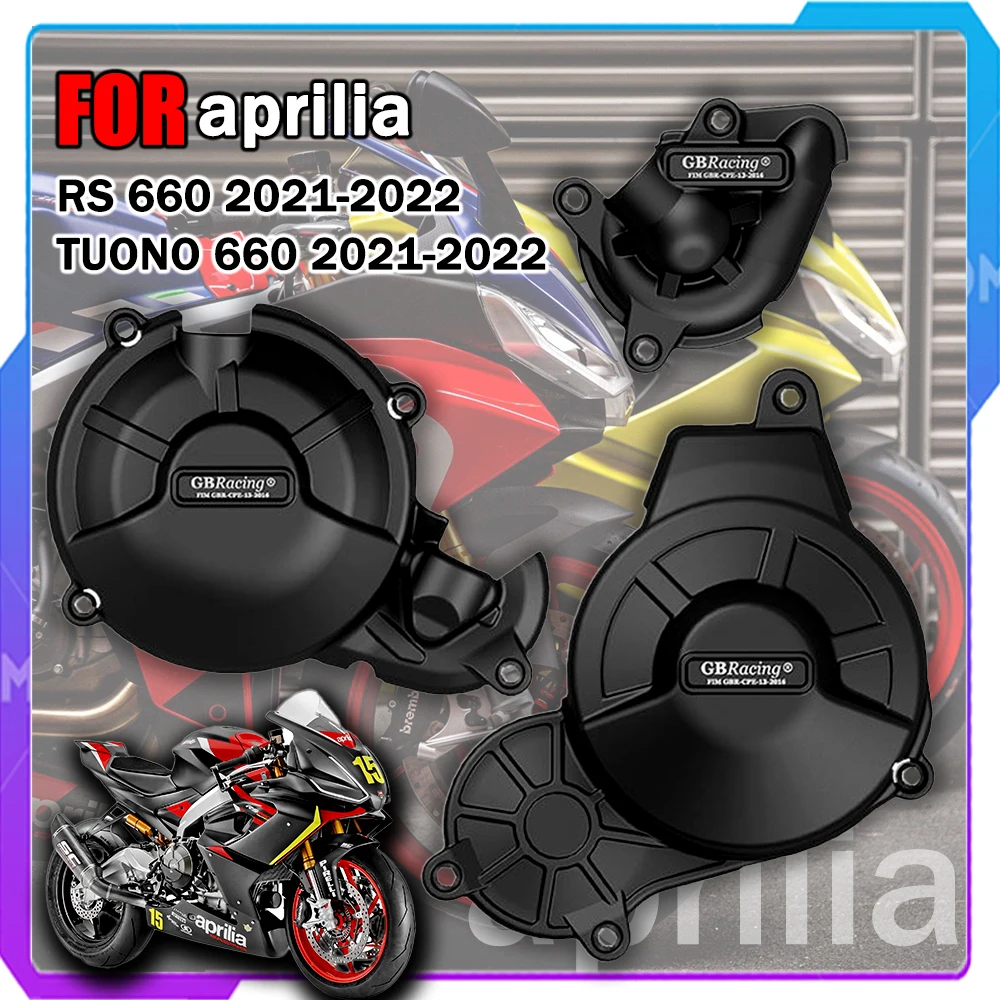 

RS660 Motorcycles Engine cover Protection case for case GB Racing For Aprilia RS660 TUONO 660 2021 2022 Engine Covers Protectors