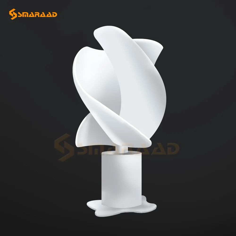 

Dynamotor 10W Mini DC Motor Small Windmill Model Toy Gift DIY Vertical Wind Turbine Generator With LED Lights For Education