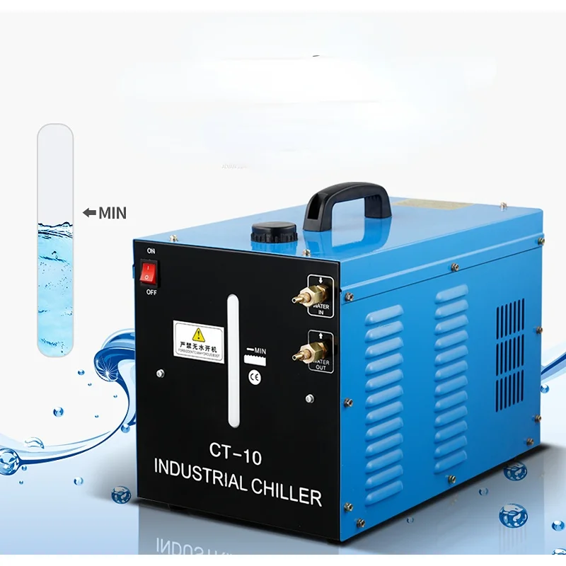 

10L Low-db High Lift Pump Cooler CT-10L Portable Industrial Water Chiller TIG Welder Plasma Cutter Torch Cooling System