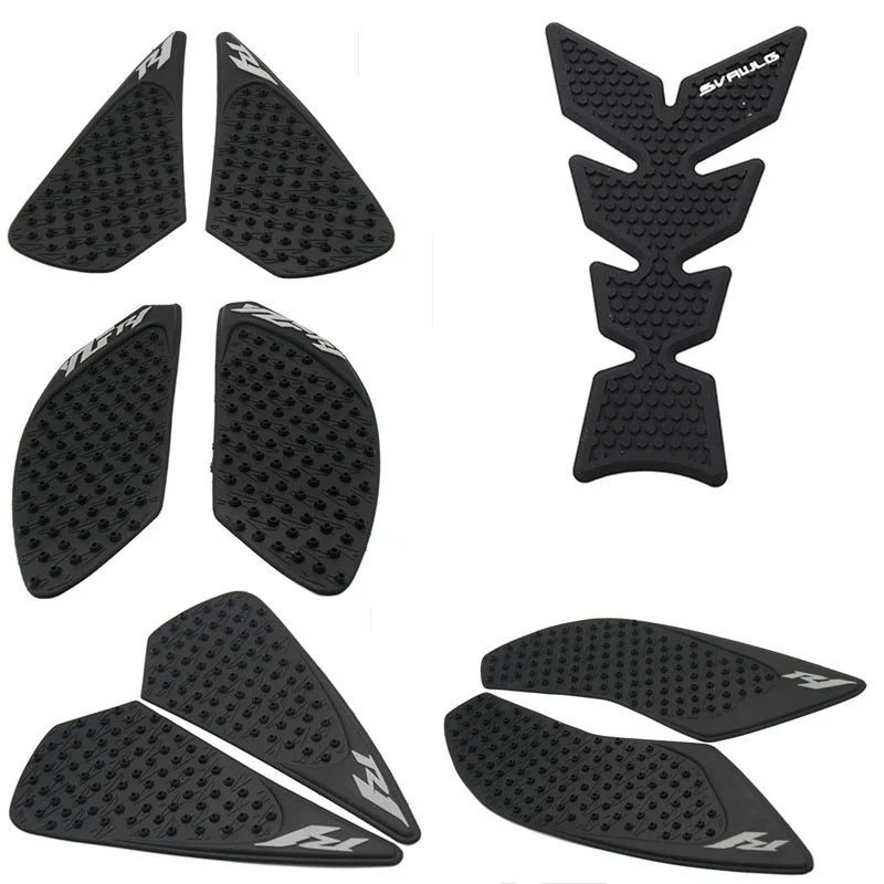 

For yamaha yzfr1 YZF R1 2004-2018 motorcycle Protector Anti slip Tank Pad Sticker Gas Knee Grip Traction Side 3M Decal