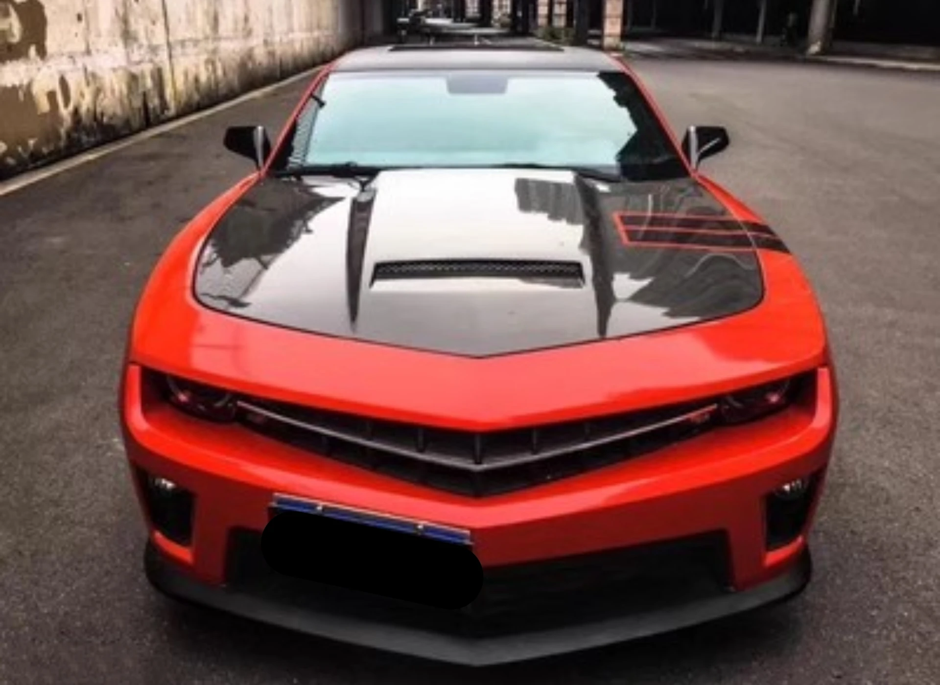 Комплект кузова передний бампер в сборе маска радиатора для Chevrolet Camaro 5th