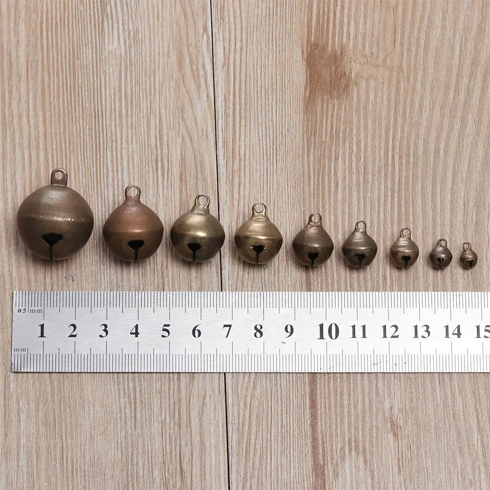 Колокольчик бронзовый медный никелевый античный для браслетов аксессуары