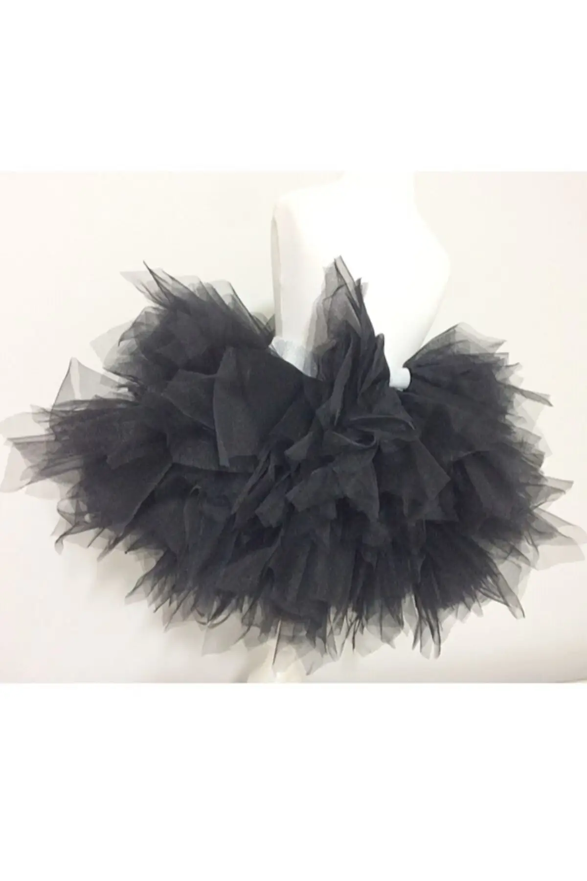 

Black Tutu tulle Midi dress clothing