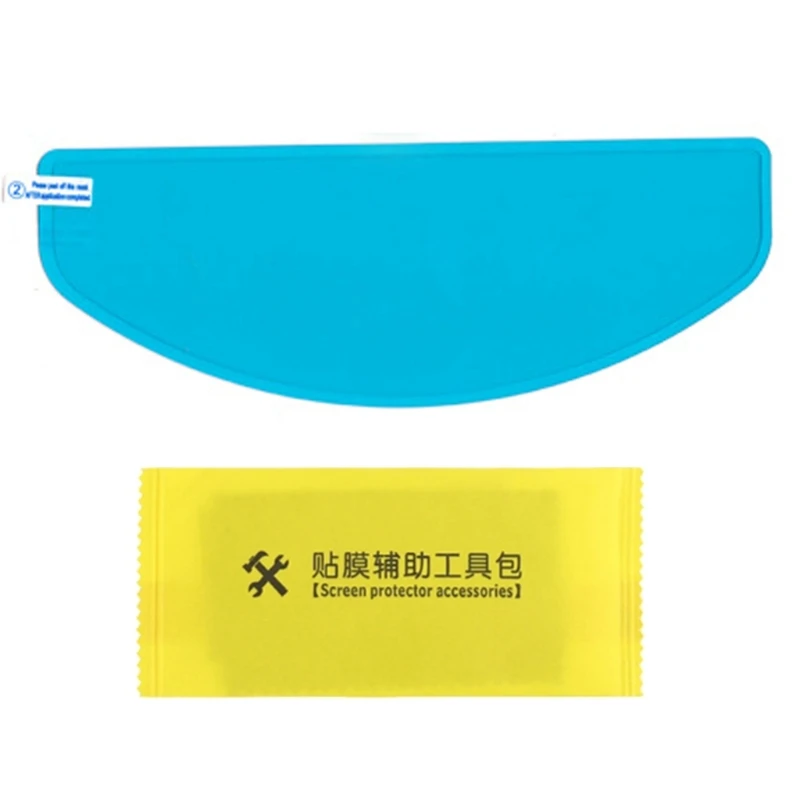 

Motorcycle Helmet Film Rainproof Fog Resistant Helmet Visor Shield Riding Safety