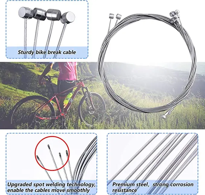 

1 комплект, внутренний тормозной кабель для горного велосипеда