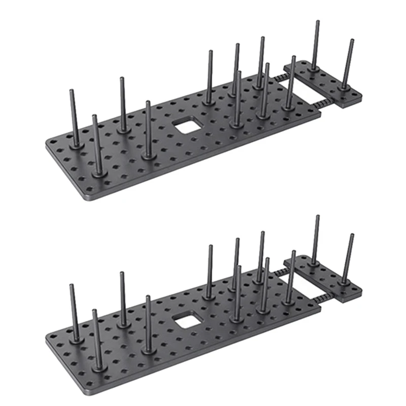 

2PC Adjustable Kitchen Dish Drying Rack Tableware Storage Drawer Type Kitchen Organizer Drain Shelf Pantry Organizer