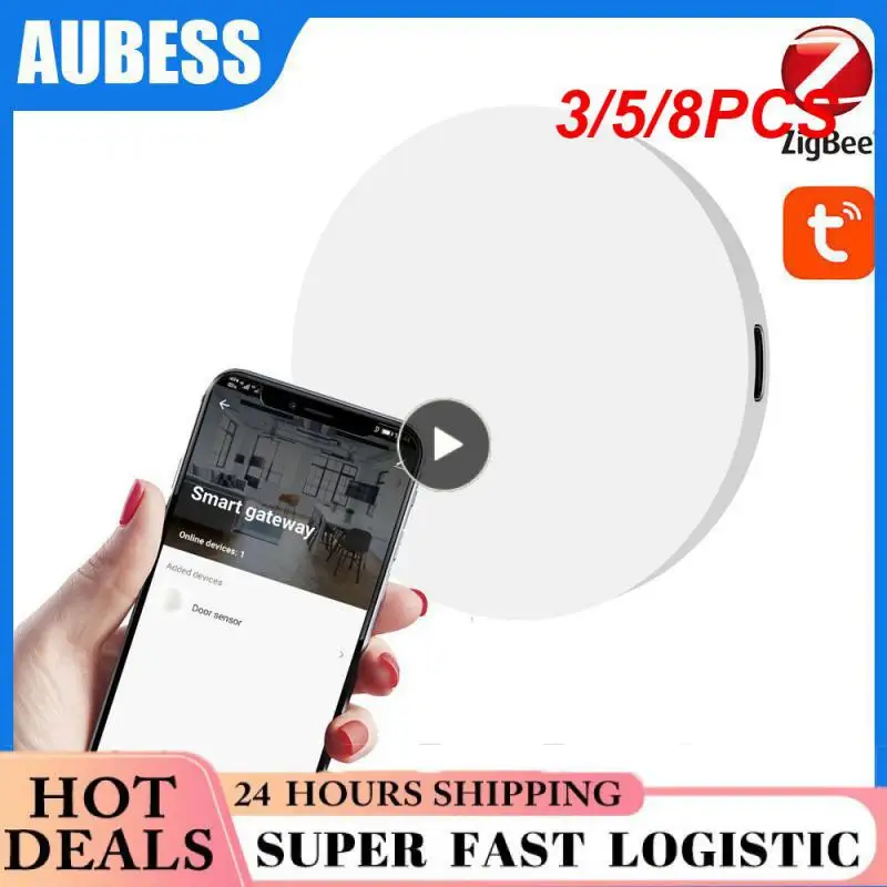 

3/5/8 шт. Zigbee умный дом мост дистанционное управление через приложение многорежимный шлюз Голосовое управление Многопротокольная коммуникация