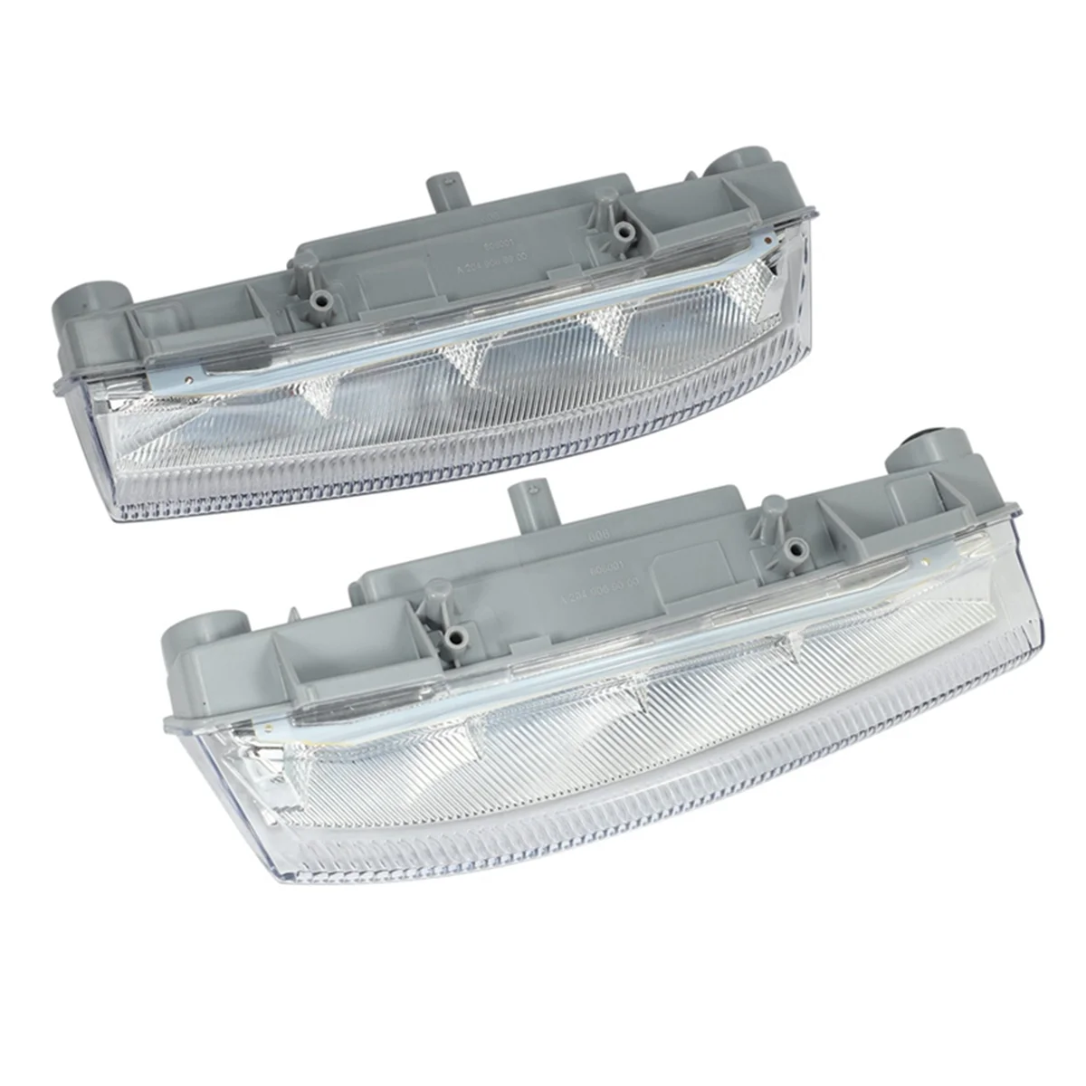 

Передний бампер, гриль для переднего бампера, зеркальная противотуманная лампа для дневного света, для Mercedes Benz W204 C-Class Drl 2048851453 2048851353