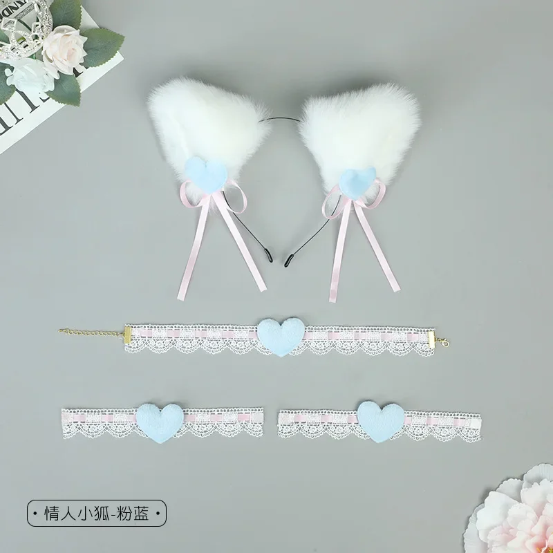 Сексуальные плюшевые повязки на голову с кошачьими ушками для женщин и девочек