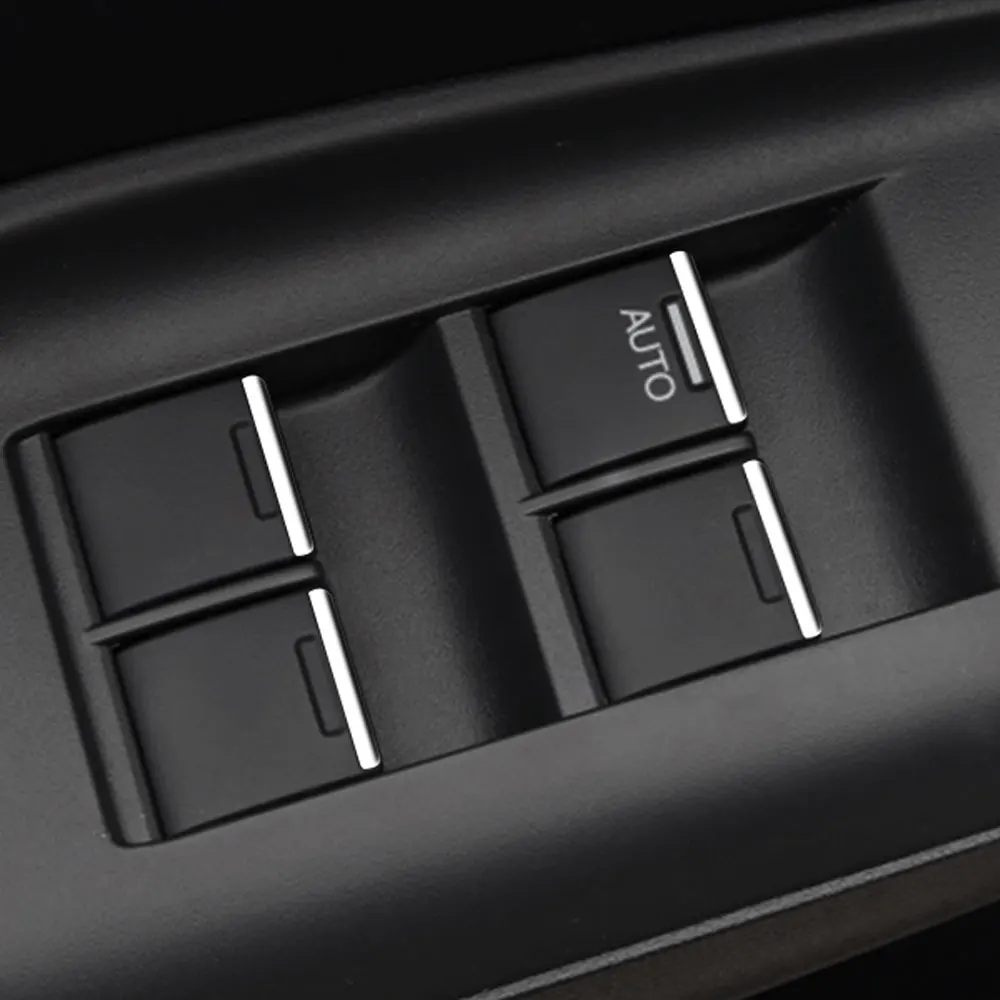 

7 шт./компл. наклейка на панель управления Windows с блестками для Honda City 2014 2015 2016 2017 2018 2019, аксессуары для автостайлинга