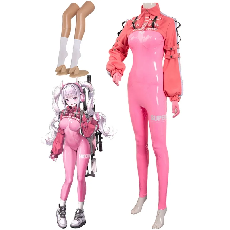 

Anime Game NIKKE The Goddess Of Victory Alice Cosplay Women Costume Roleplay Fantasia Halloween Carnival Clothes For Disguise