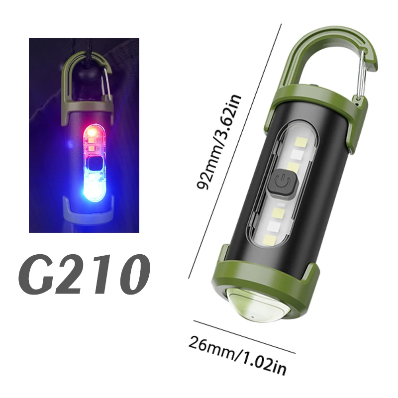 

XIWANGFIRE Перезаряжаемый Портативный Фонарь 800 Лм