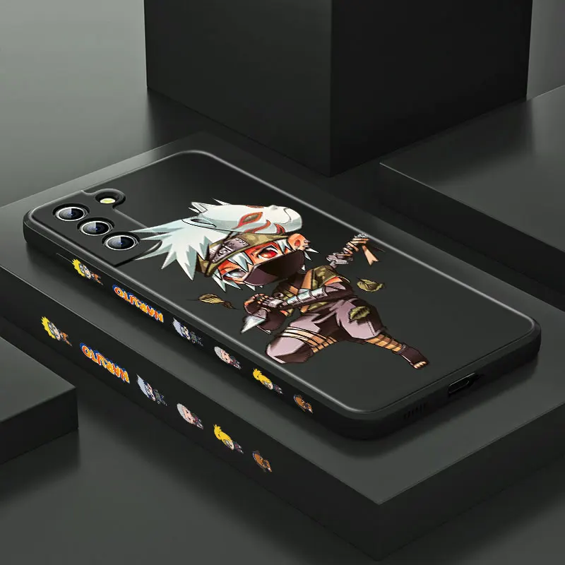 

Naruto Kakashi Cartoon For Samsung Galaxy S21 S20 S10 Note 20 10 Ultra Plus Pro FE Lite Liquid Left Phone Case Fundas Coque Capa