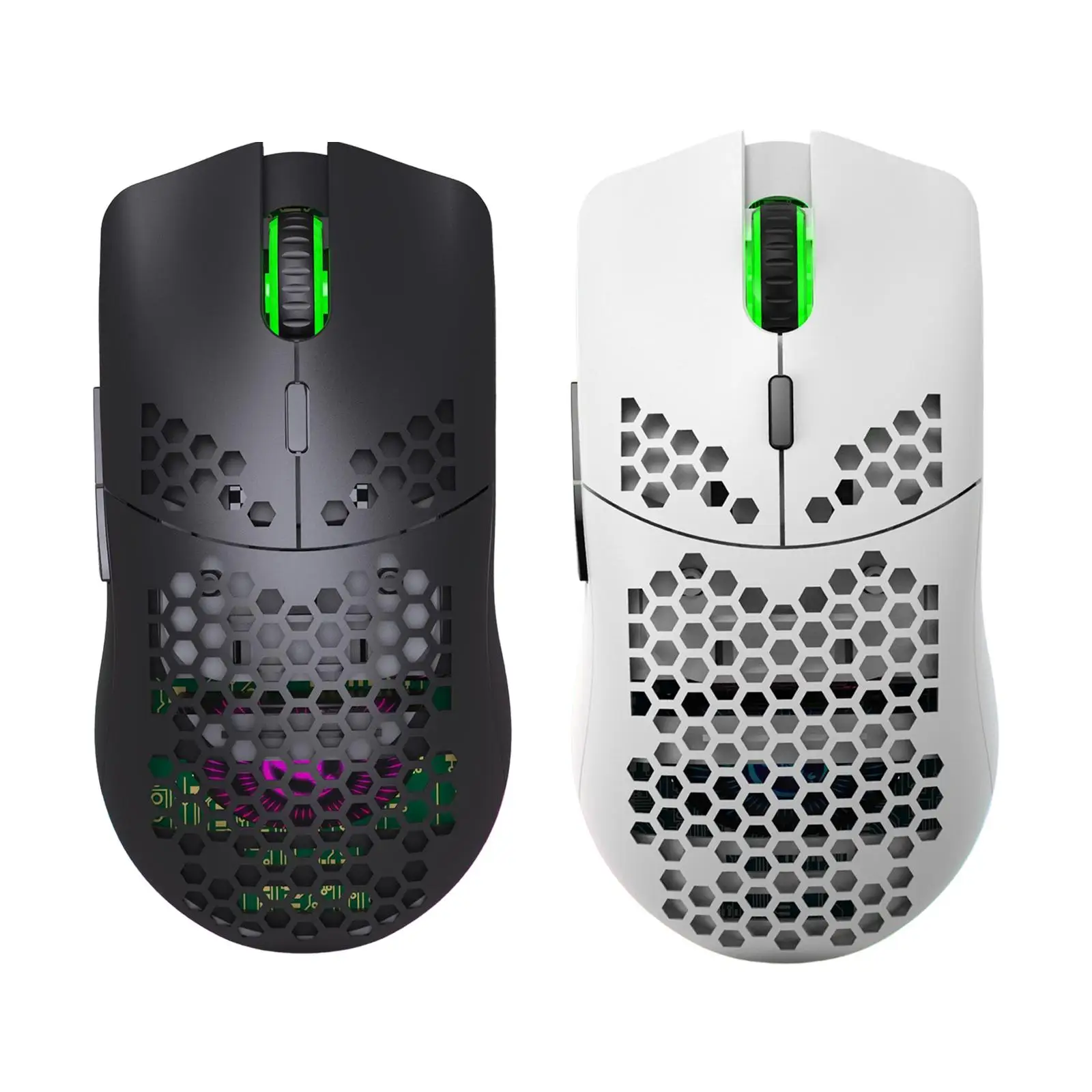 Игровая мышь Superlight, 800DPI-3200DPI, 7 цветов RGB подсветки, компьютерные мыши для ноутбука