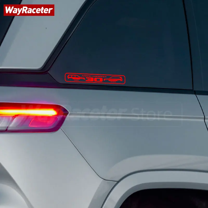 Светоотражающая виниловая наклейка на 30-ю годовщину окно капот багажник для Jeep