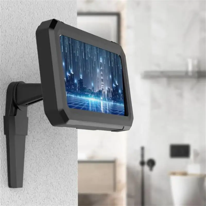 

All-inclusive Shower Phone Holder Anti Fog Waterproof Mobile Phone Box No Punching Touchable Screen Bathroom Manager Clearness