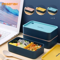 bento boxes microwave dinnerware food storage case with movable compartments salad fruit food container box