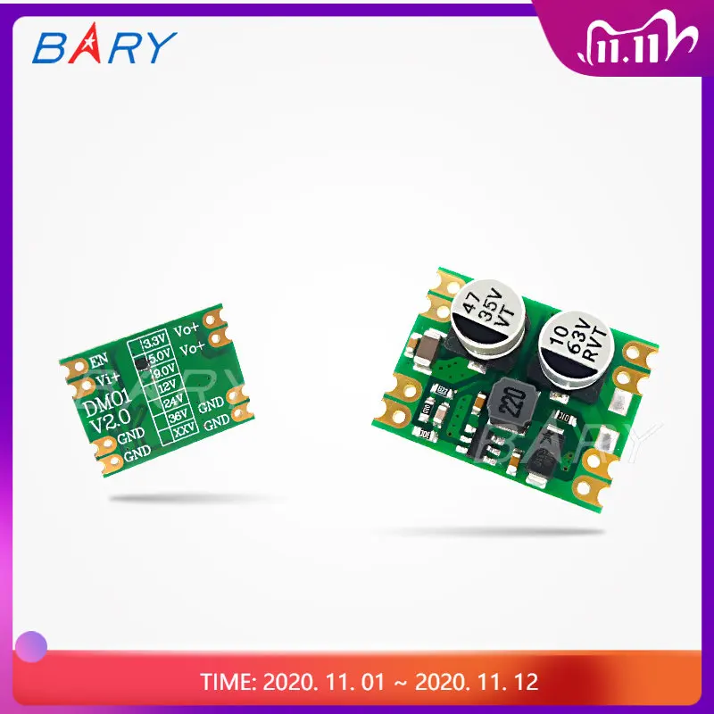 

DM01 DC-DC | Step-down module | power module | output 12V | 12V to 5V | 24V/5V | 36V | 55V to 12V