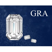 szjinao emerald cut brilliant moissanite diamond loose gemstones pass diamond test natural moissanite certificate precious stone
