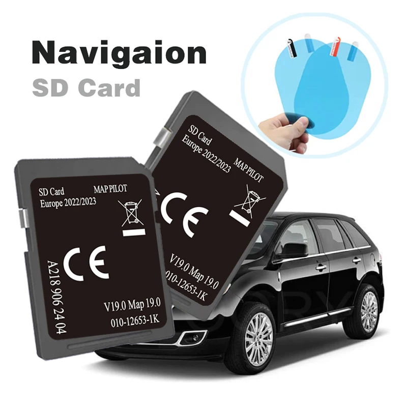 

A218 V19 Sat Nav Navigation Map Poilt Update Version 2022 2023 Class SD Card For Merrcedes Garmin Car With Free Anti Fog Flim
