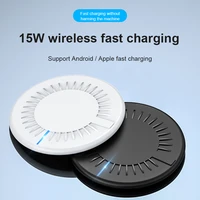 15w qi wireless charger for iphone 13 12 pro max fast wireless charging for samsung xiaomi pad 5 huawei