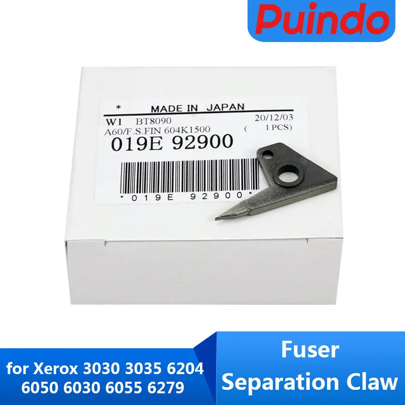 5 шт. Оригинальный Новый 019E92900 зажим для разделения фьюзера Xerox 3030 3035 6204 6050 6030 6055 6279