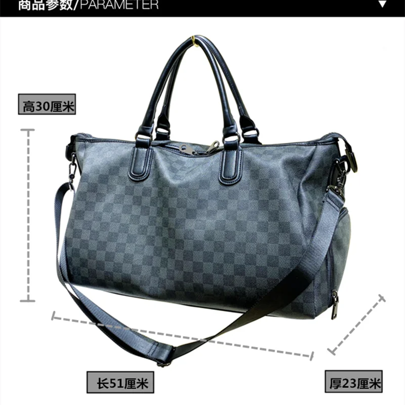 Business men and women on board package bag portable short-distance travel bag high-capacity package dry wet depart exercise