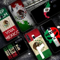 mexico mexican flag phone case for redmi 8 9 9a for samsung j5 j6 note9 for huawei nova3e mate20lite cover