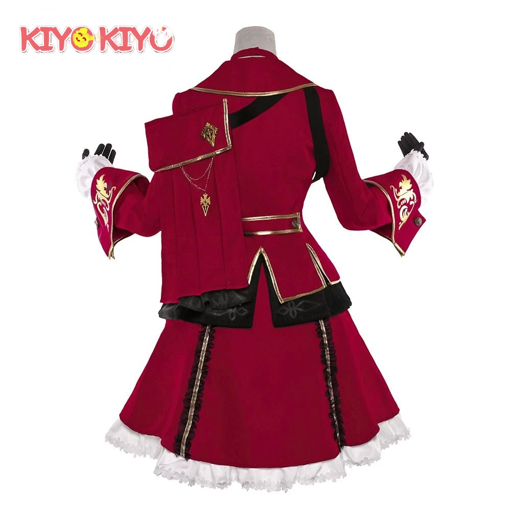 KIYO Final Fantasy XIV FF14 Shadowbringers Red Mage Косплей Костюм Аниме Школьная форма Платье на