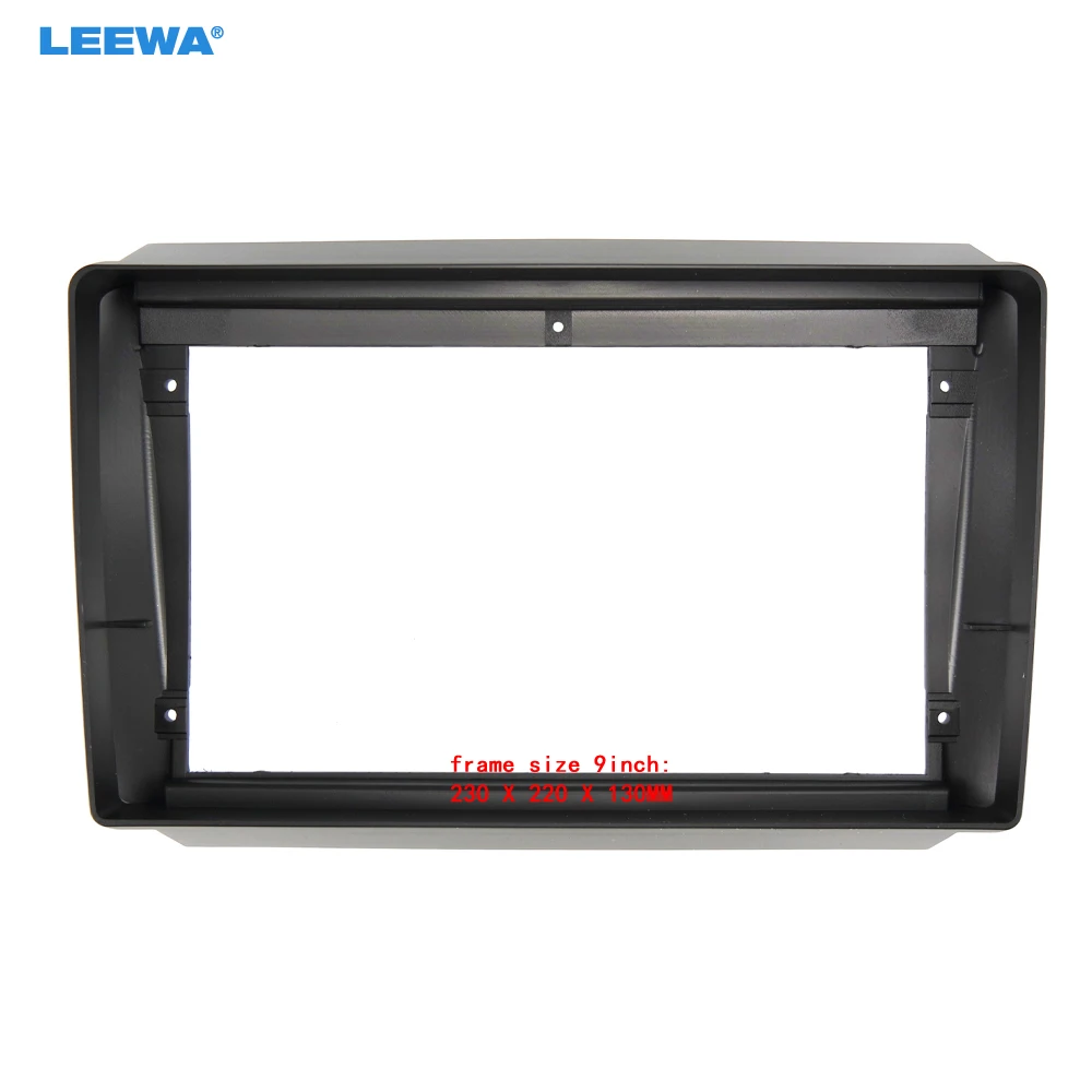 

LEEWA автомобильная аудиосистема 9 "большой экран панель приборной панели рамка комплект адаптер для Suzuki Bei Dong Xing X5 (13-16) рамка приборной панели # CA7635