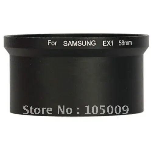 

58mm 58 mm filter mount Lens Adapter Tube Ring for Samsung EX1 EX-1 TL-500