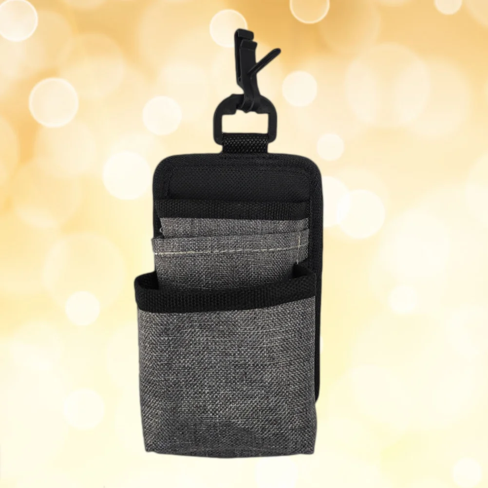 

1pc Car Garbage Bag Car Hanging Hook Pocket Car Hanging Car Door Storage Bag Small Items Storage Multi Pocket