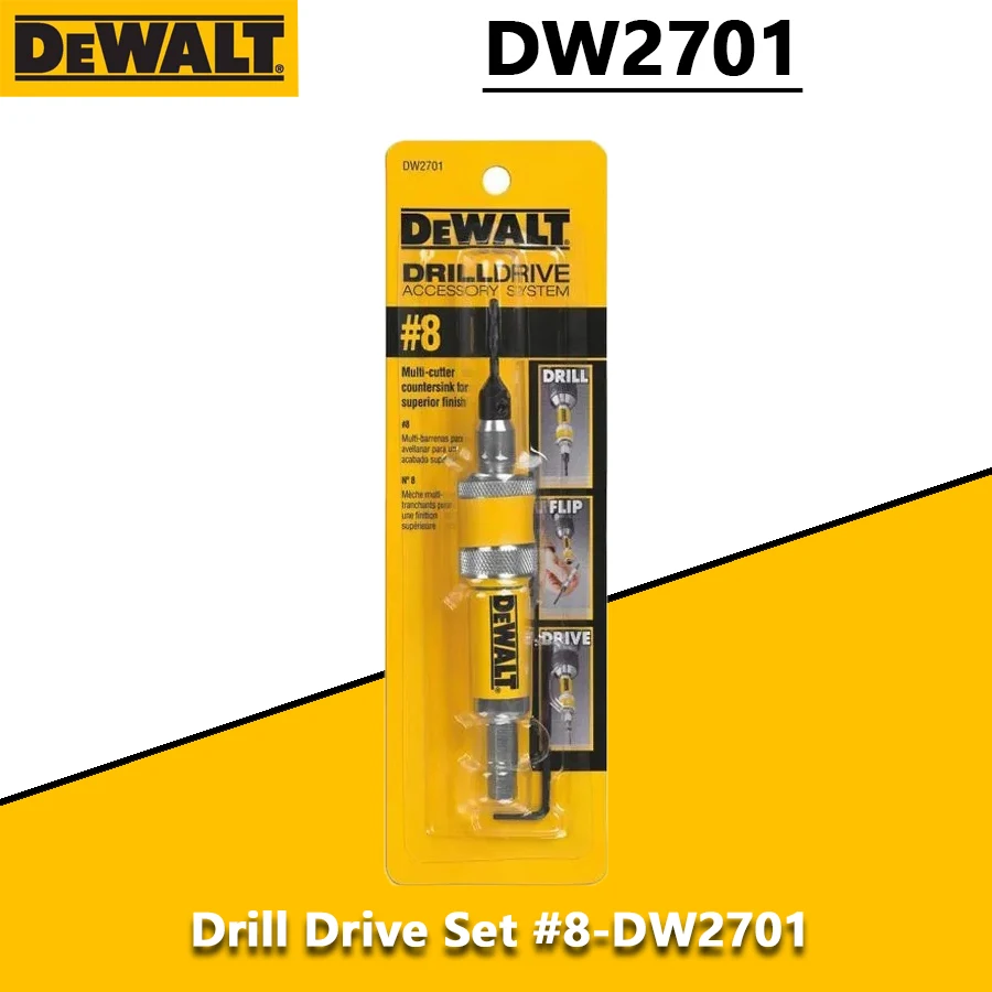 

Набор дрелей DEWALT DW2701 #8